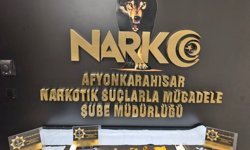 Afyonkarahisar'da uyuşturucu operasyonunda 2 şüpheli tutuklandı