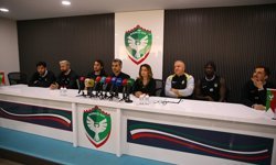 Amed Sportif Faaliyetler Kulübü Başkanı Nahit Eren, basın mensuplarıyla bir araya geldi: