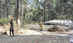 Antalya'da orman yangınlarına karşı tatbikat yapıldı