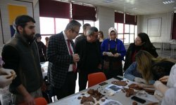 Ardahan Üniversitesi'nde özel gereksinimli bireylere seramik şekillendirme eğitimi verildi