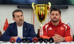 Avrupa şampiyonu milli sporcular, Ankara'da basınla buluştu