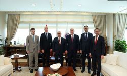 AYM Başkanı Özkaya, Macaristan Anayasa Mahkemesi Üyesi Kozma'yı kabul etti