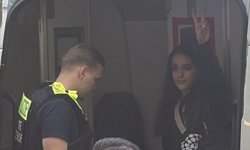 Berlin'de Filistin'e destek gösterisi düzenlendi