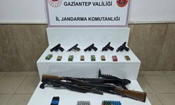 Gaziantep'te silah kaçakçılığı operasyonunda 19 şüpheli yakalandı