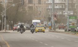 Gaziantep'te toz taşınımı etkili oluyor