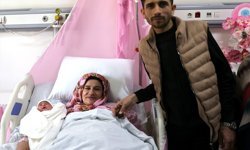 Gaziantep'te tüp bebek desteği projesinin ilk bebeği dünyaya geldi