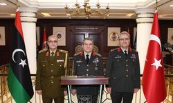 Genelkurmay Başkanı Orgeneral Bayraktaroğlu, Libya Kara Kuvvetleri Komutanı Korgeneral Mousa'yı ağırladı