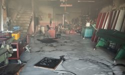 Gümüşhane'de sobayı tinerle tutuşturmaya çalışan kişi ağır yaralandı