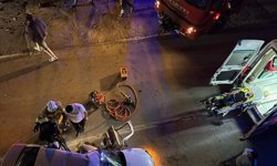 Hatay'da iki otomobilin çarpışması sonucu 2'si ağır 7 kişi yaralandı