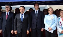 Hatay'da sivil toplum kuruluşlarının desteğiyle yaptırılan okul hizmete girdi