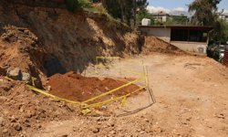 Hatay'da temel kazısı sırasında tarihi kalıntılara rastlandı