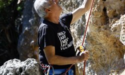 İş stresinden bunalanların yeni motivasyon kaynağı kaya tırmanışı oldu