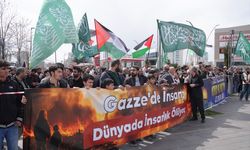 İsrail'in Filistinli esirler hakkında idamı öngören yasa tasarısı Diyarbakır'da protesto edildi