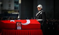 İstanbul'da trafik kazasında şehit olan polis Seçkin Yalçın için tören düzenlendi