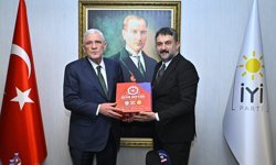 İYİ Parti Genel Başkanı Dervişoğlu, Ankara Kent Konseyi Başkanı Yılmaz'ı kabul etti