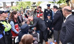 İzmir'de trafik kazasında şehit olan polis memuru Manisa'da son yolculuğuna uğurlandı