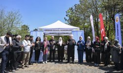 Kahramanmaraş'taki okul saldırısında hayatını kaybedenler için İstanbul'da fidan dikildi