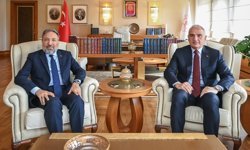 Kültür ve Turizm Bakanı Ersoy, Diyanet İşleri Başkanı Arpaguş ile bir araya geldi