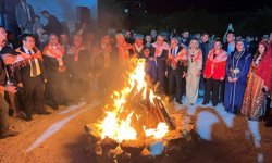 Kumluca Tarım ve Seracılık Festivali'nde Yörük ateşi yakıldı