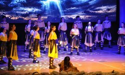 Kütahya'da 'Aizanoi-Taşın Hafızası Müzikali' sahnelendi