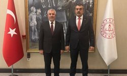 Milli Eğitim Bakanı Tekin, ÖSYM Başkanı Ersoy'u kabul etti