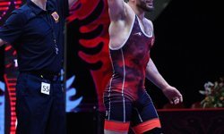 Milli güreşçi Cengiz Arslan, Avrupa Şampiyonası'nda bronz madalya aldı