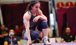 Milli güreşçi Evin Demirhan Yavuz, Avrupa Şampiyonası'nda gümüş madalya aldı