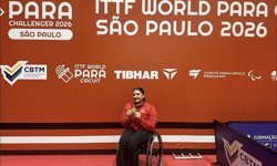 Milli para masa tenisçi İrem Oluk, Brezilya'daki turnuvada altın madalya kazandı