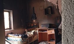 Nevşehir'de yıldırım isabet eden evde çıkan yangın söndürüldü