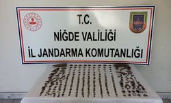 Niğde'de tarihi eser niteliğinde 190 sikke ve 100 obje ele geçirildi