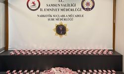 Samsun'da 15 bin 750 uyuşturucu hap ele geçirildi