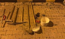 Şanlıurfa'da kaçak kazı yapan 5 şüpheli suçüstü yakalandı