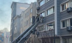 Şişli'de 6 katlı otelde çıkan yangın söndürüldü