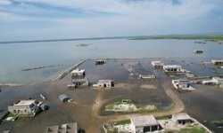 Suriye'nin İdlib vilayetinde sel nedeniyle bazı evler ve tarım arazileri su altında kaldı