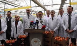 Tarım ve Orman Bakanı İbrahim Yumaklı, Aksaray'da sera ziyaretinde konuştu: