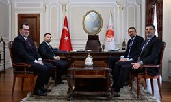 TBF Başkanı Türkoğlu, Adalet Bakanı Gürlek ile İçişleri Bakanı Çiftçi'yi ziyaret etti
