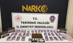 Tekirdağ'da uyuşturucu operasyonlarında 10 şüpheli tutuklandı