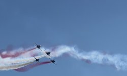 Türk Yıldızları, Çanakkale'de gösteri uçuşu yaptı