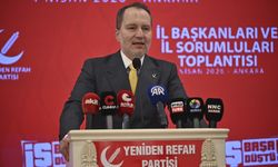 Yeniden Refah Partisi Genel Başkanı Erbakan, partisinin İl Başkanları Toplantısı'nda konuştu: