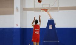 17 Yaş Altı Yıldız Basketbol Erkek Milli Takımı'nın Çanakkale kampı sürüyor