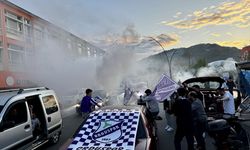 52 Orduspor FK'nın 2. Lig'e yükselmesi kentte coşkuyla kutlandı