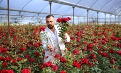 Adana'da gül üreticisi Anneler Günü dolayısıyla huzurevi sakinlerine çiçek hediye etti