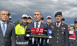 Afyonkarahisar Valisi Aktaş, Afyonkarahisar-Ankara kara yolu uygulama noktasını ziyaret etti