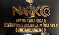Afyonkarahisar'da uyuşturucu operasyonunda 3 şüpheli tutuklandı