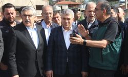 AK Parti Genel Başkan Yardımcısı Yayman, Hatay'da selden etkilenen alanları inceledi:
