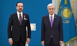 AK Parti Genel Başkan Yardımcısı Zorlu'ya Kazakistan'dan 'Dostluk' nişanı
