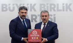Ankara Kent Konseyi'nden BBP Genel Başkanı Destici'ye ziyaret