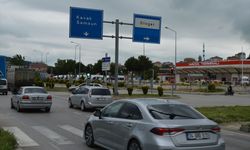 Ankara-Samsun kara yolu Havza geçişinde trafik yoğunluğu başladı