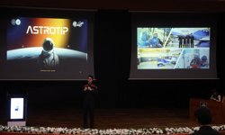 Astronot Tuva Cihangir Atasever, Denizli'de öğrencilerle buluştu