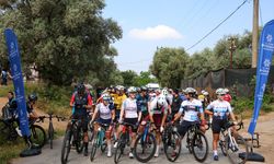Aydın'da bisiklet tırmanış yarışmasına 230 sporcu katıldı